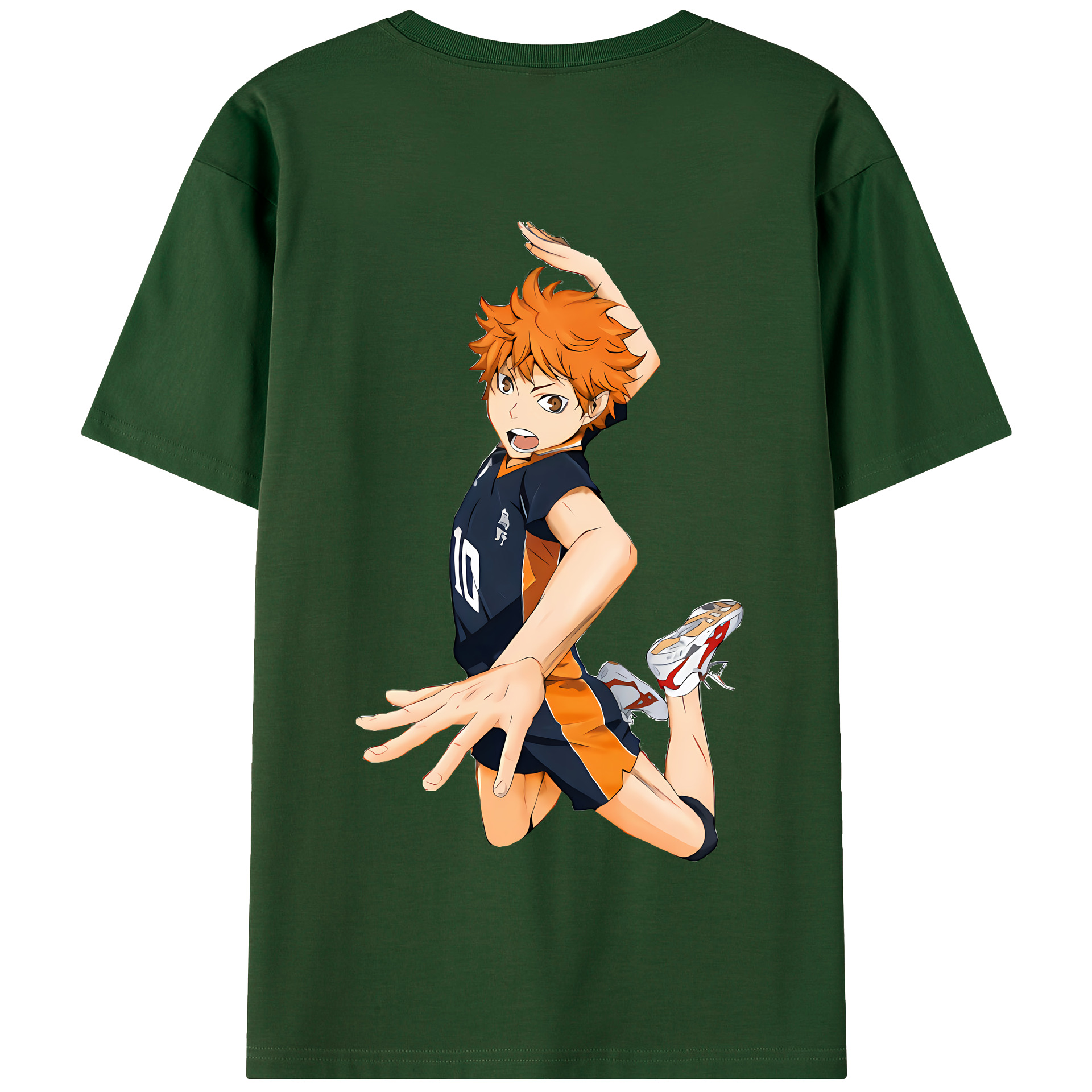 （画像用） ハイキュー!! Haikyu!! 綿100％半袖Tシャツ（背面プリント）